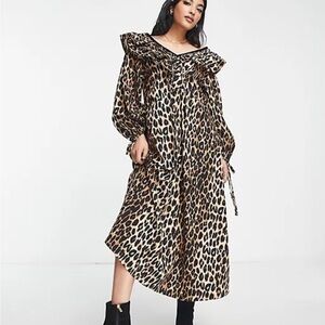 Damson Madder Leopard dress